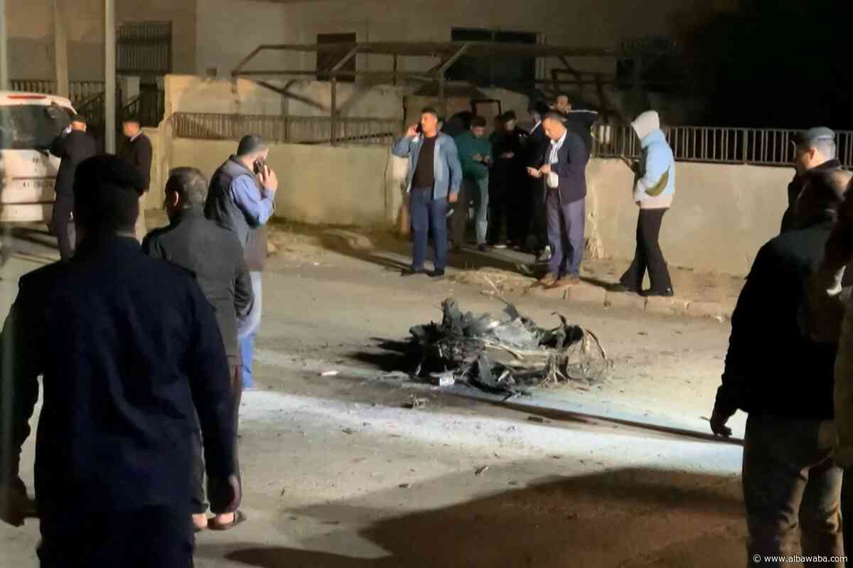 Drone remains found in a house in Karak, Jordan