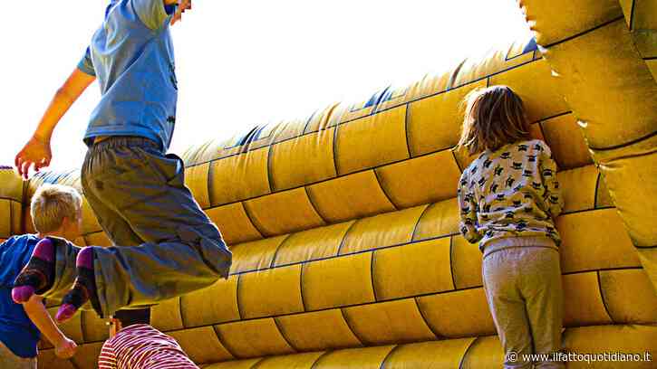 Il vento scardina una struttura gonfiabile a Roccaraso: feriti tre bambini, una in codice rosso