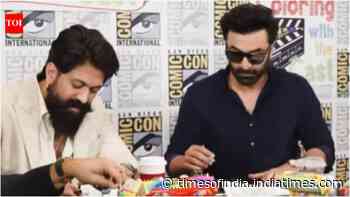 Ranbir and Yash turn into Pookie Girl Dads, the duo colour Ram-Ravana sketches