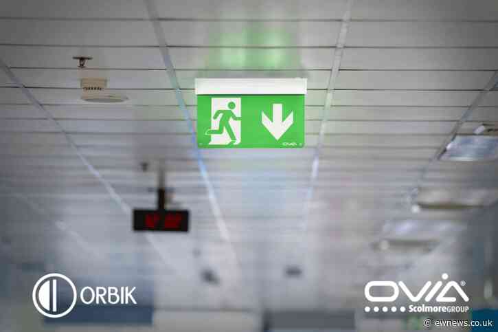 Ovia’s upgraded Orbik Emergency Five-in-One Exit Sign