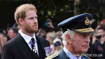 Prince Harry 'will be offered olive branch from King to stay at Palace' on new UK trip