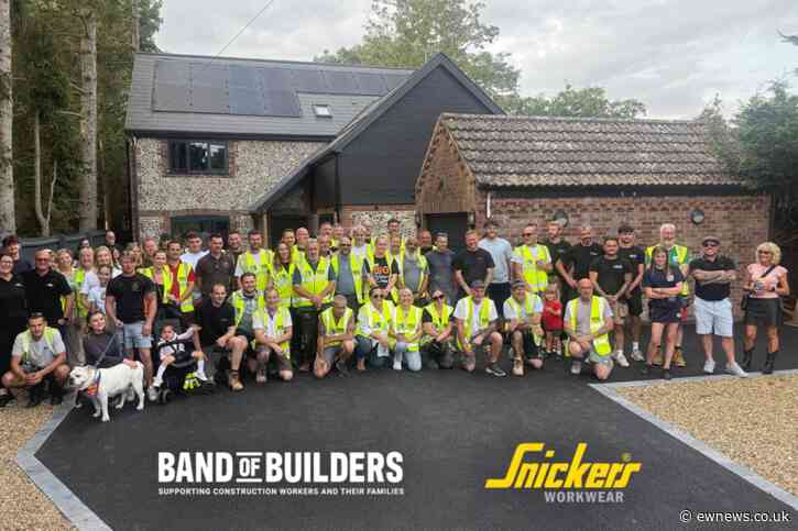 Snickers Workwear names Band of Builders as charity partner