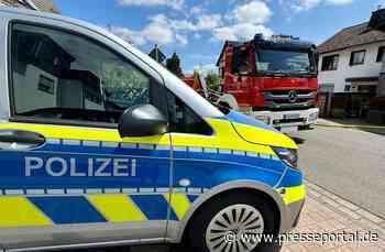 POL-EU: Küchenbrand macht Wohnung unbewohnbar