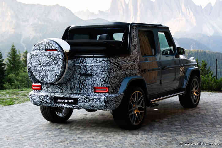 Mercedes G-Class Cabriolet returns after nearly a decade off sale