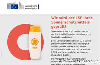 EU strebt ethischere Prüfungen von Sonnenschutzmitteln an