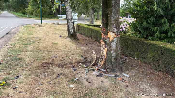 Man rent weg na crash en laat bijrijder achter: 'Hij liep nog aardig hard'