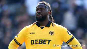 Wolves striker Tolu Arokodare set for loan exit to Ajax after refusing to leave pitch during training... with Dutch side paying his salary in full