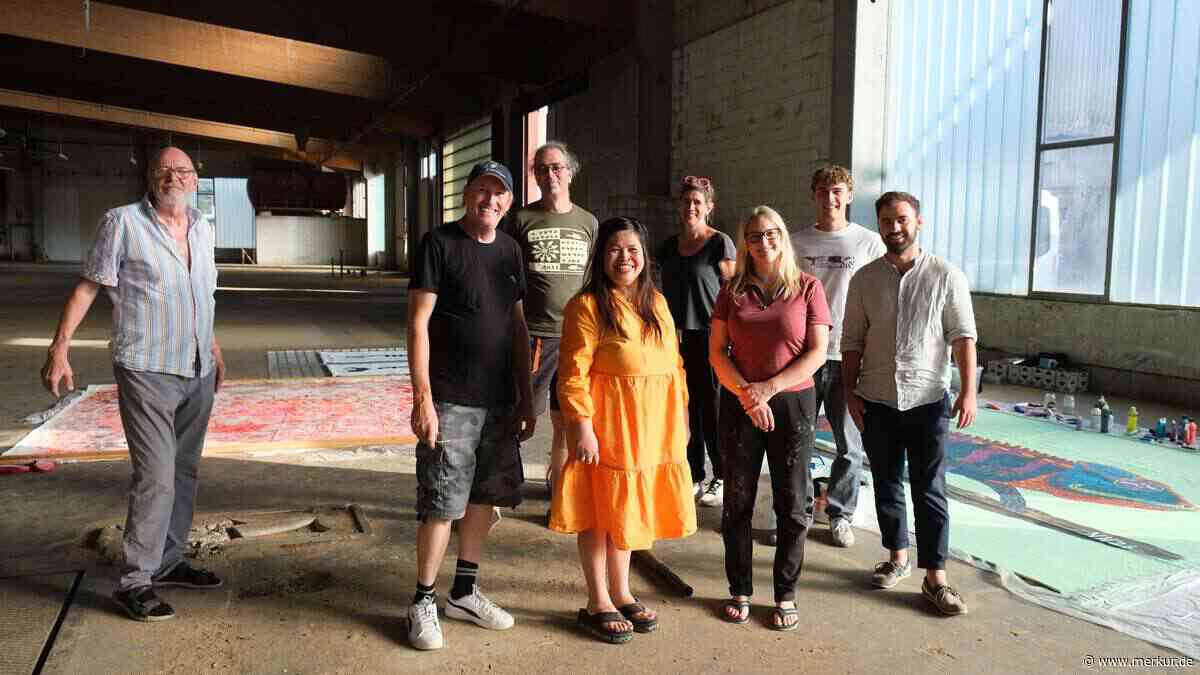 Kunst aus der staubigen Werkhalle: Ausstellung am Isarufer
