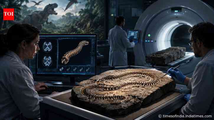 200 years after the first dinosaur, scientists use brain scans on a 100-million-year-old snake fossil from Brazil