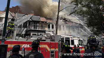 17 firefighters, 3 EMS providers injured in NYC 5-alarm fire