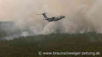 Bundeswehr hilft Frankreich im Kampf gegen riesige Waldbrände