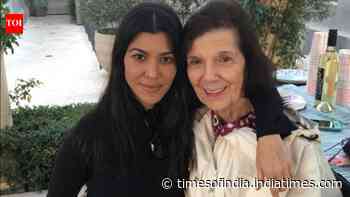 Kourtney Kardashian pays tribute to her grandmother