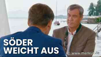 TV-Mann konfrontiert Söder mit seiner SED-Wortwahl – der umschifft die Frage einfach