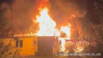 Family narrowly escape fire that ripped through their home as they slept