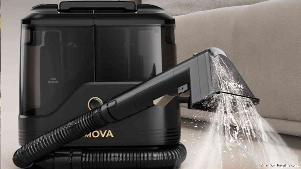 Carpet and sofa spot cleaner tackles 'deep messes' in homes with kids or pets