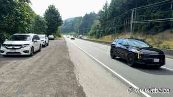 Cyclists on mid-Vancouver Island say this stretch of highway is a disaster waiting to happen