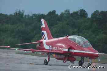 Royal Air Force Arrows make technical stop in North Bay