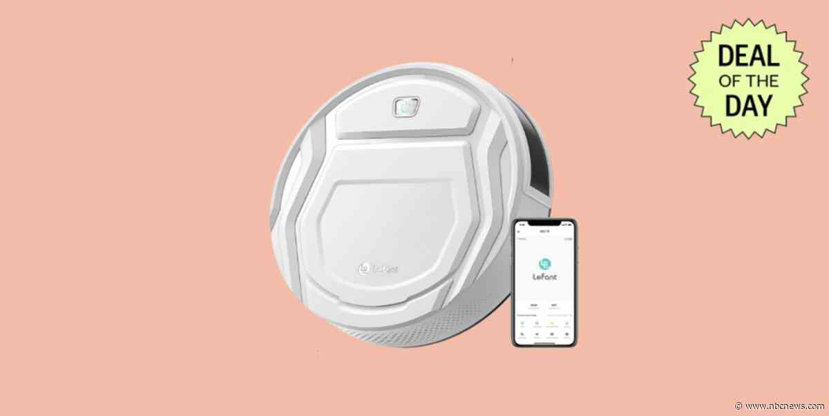 Save 55% on this highly-rated robot vacuum