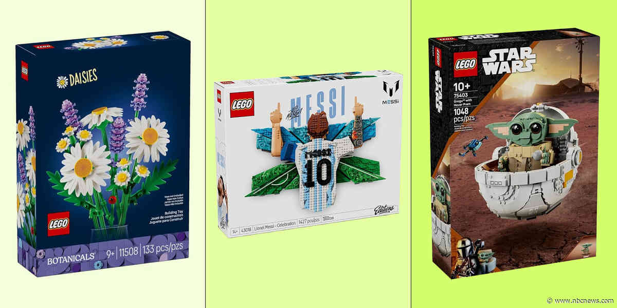 Popular Lego sets are up to 44% off on Amazon — including Grogu and Messi