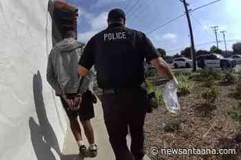 Paroled burglar arrested again in coastal OC with help from a police drone