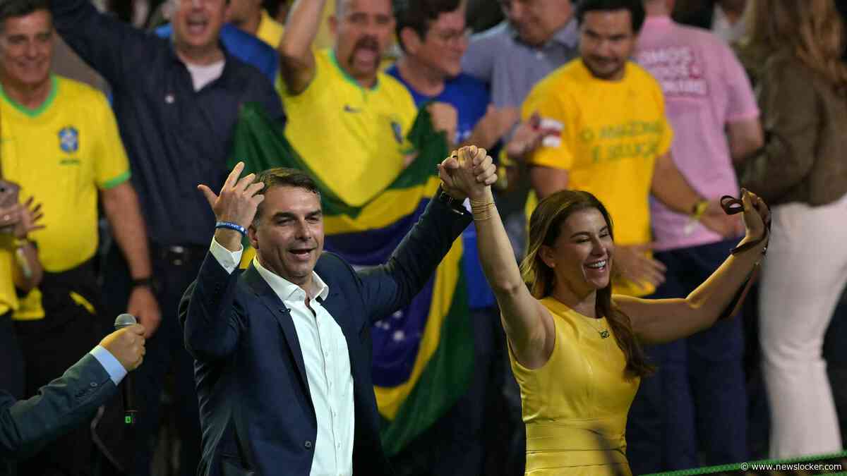 Radicaal-rechtse Flávio Bolsonaro (45) wil omstreden vader Jair opvolgen als president Brazilië: ’We laten ons niet intimideren’