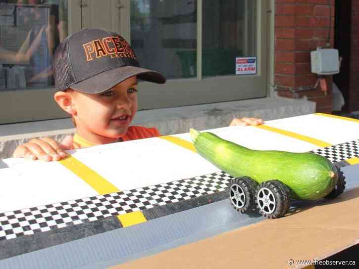 PHOTOS: Veggie races heat up Petrolia Farmers Market