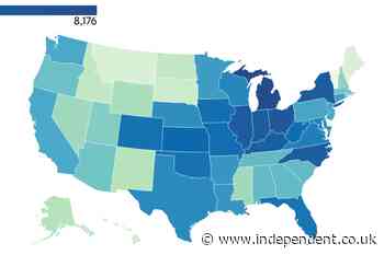Mapped: More than 16,000 cases of diarrhea-causing parasite now reported across US