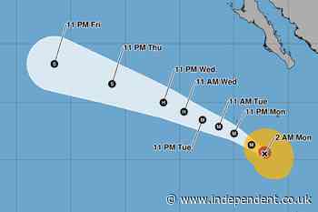 Genevieve becomes a Category 5 hurricane, the first in East Pacific region in two years