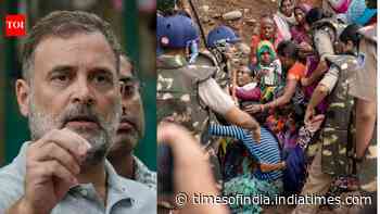 'Modi govt fears truth and non-violence': Rahul Gandhi on Ken-Betwa protest crackdown
