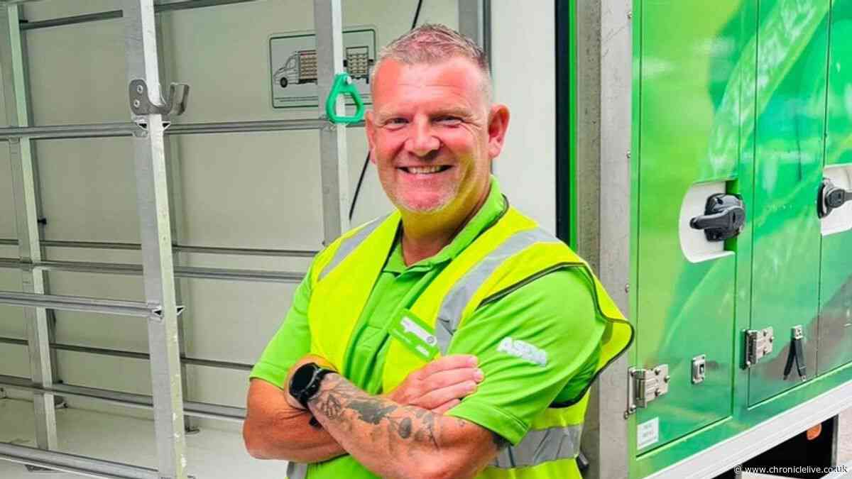 Asda delivery driver comes to the rescue of elderly man who fell in Tyneside street