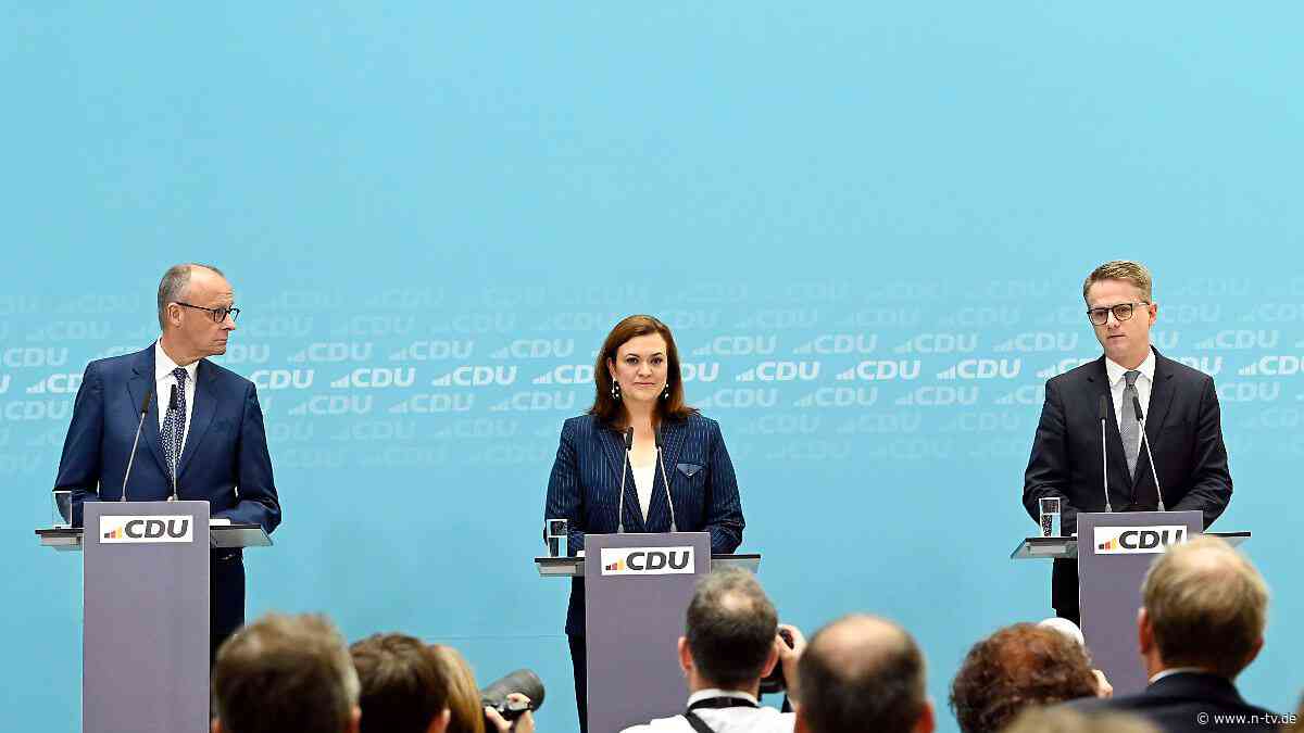 Personal-Rochade frustriert CDU: Merz ändert die Aufstellung, doch der Applaus bleibt aus
