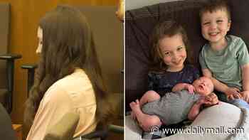 Mother sobs and shudders as names of three young children she killed while suffering post-partum depression are read aloud at 'America's saddest murder trial': Live updates