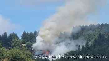 Investigation launched after disposable BBQ found at scene of huge Macclesfield Forest fire