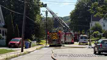 30 cats and 6 people were inside home that caught fire in Danielson, chief says