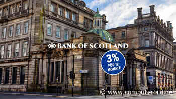 Bank of Scotland zahlt 3 Prozent Tagesgeld für ein ganzes Jahr