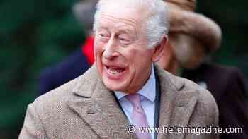 King Charles reacts after being approached at church: 'At least I’m smiling'