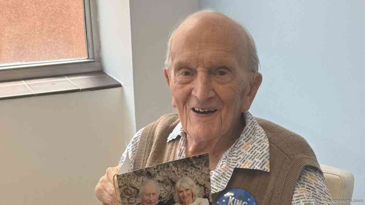 One of Merseyside's oldest men shares secret on huge milestone