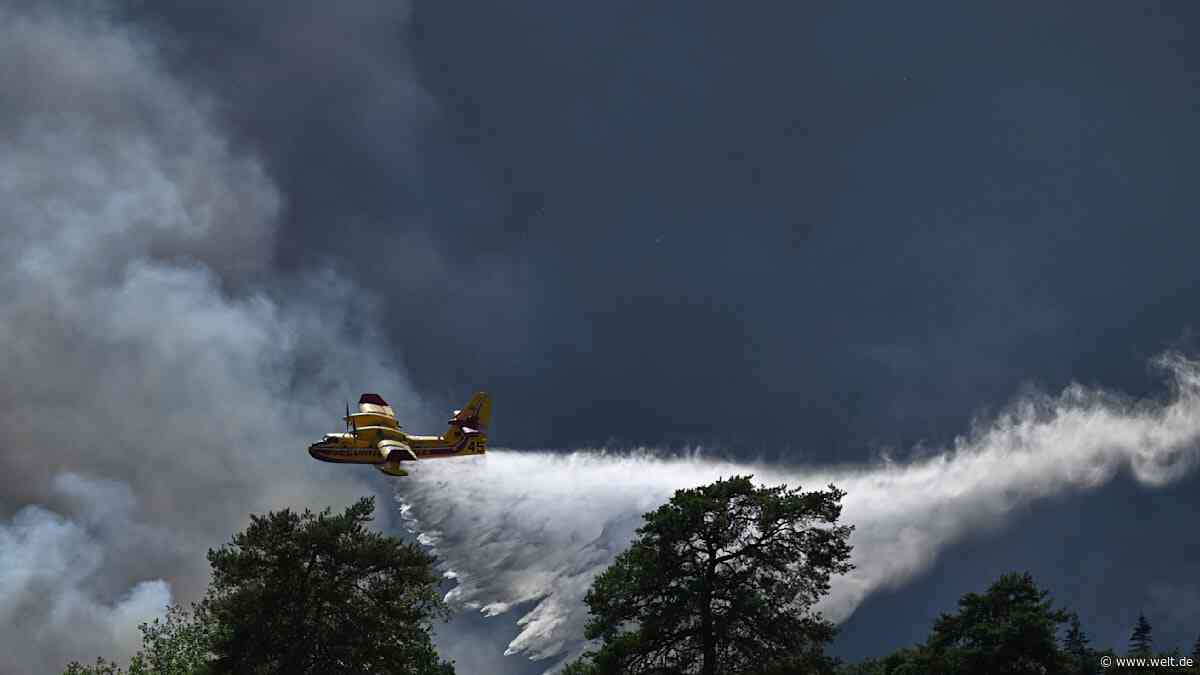 Europas Waldbrände offenbaren den dramatischen Löschflugzeugmangel