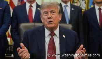 Trump calls on Senate Republicans to cancel August vacation, pass voter ID bill