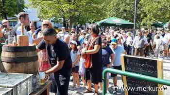Biergarten in Ottobrunn offiziell eröffnet: So reagieren die Gäste auf das neue Angebot