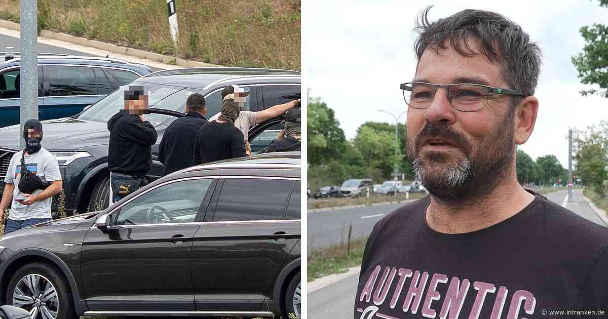 Bamberg: Augenzeuge erlebt SEK-Zugriff - "was ist das für ein Spinner?"