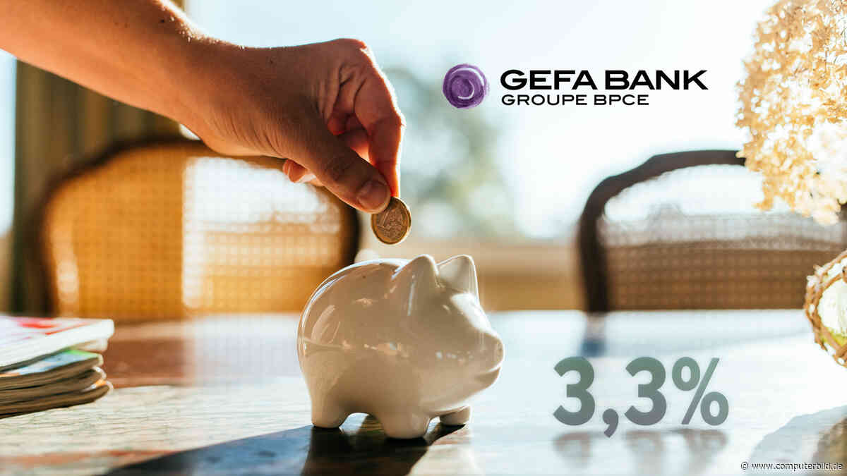 GEFA Bank legt nach: Bis zu 3,30 % aufs Festgeld