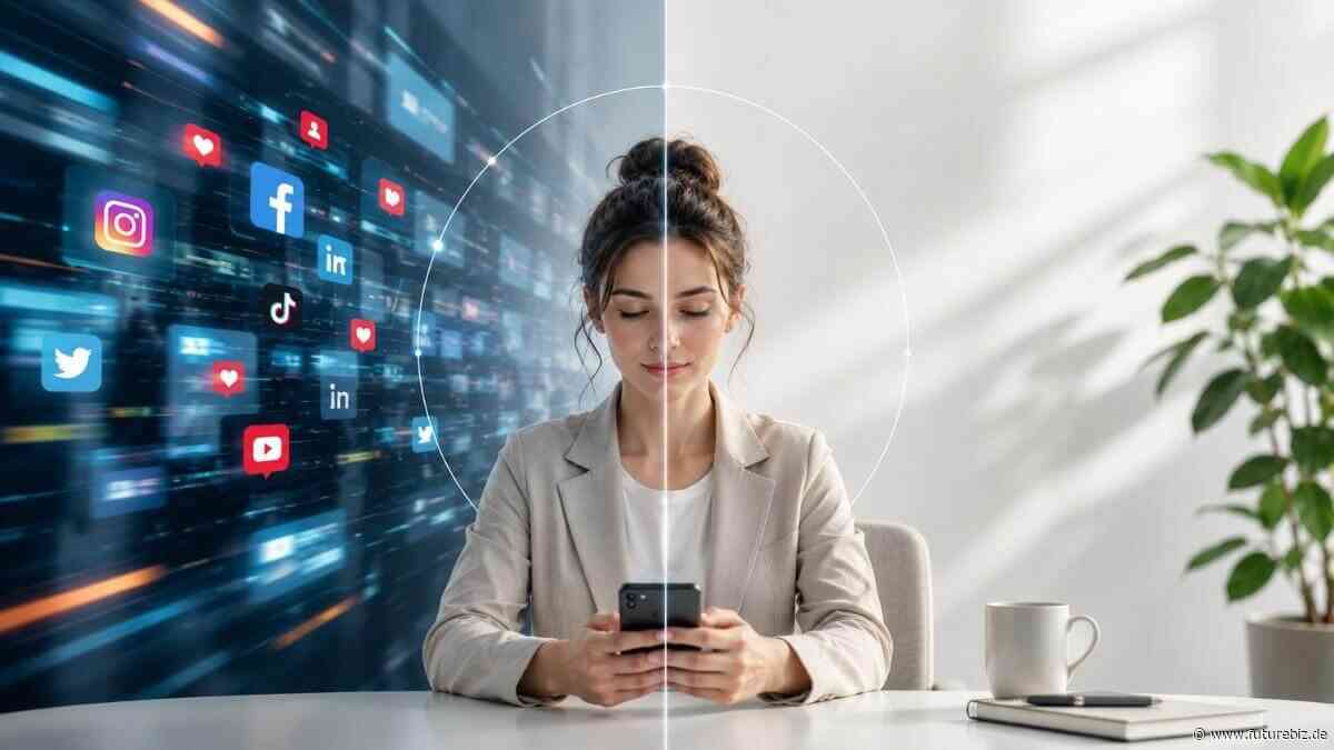 Weniger Social Media Nutzung und der Trend dahinter