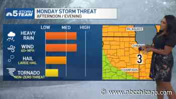 Severe thunderstorm, tornado warnings issued across Chicago area with ‘torrential' rain, hail