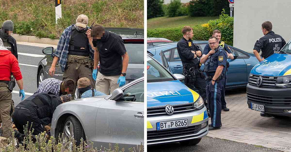 Verletzte Frau und Kind (11) in Auto in Bamberg: Polizei nimmt Fahrer fest