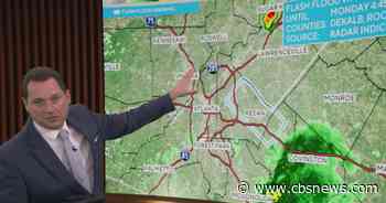Flash flood warning issued for metro Atlanta as storm sweeps across area