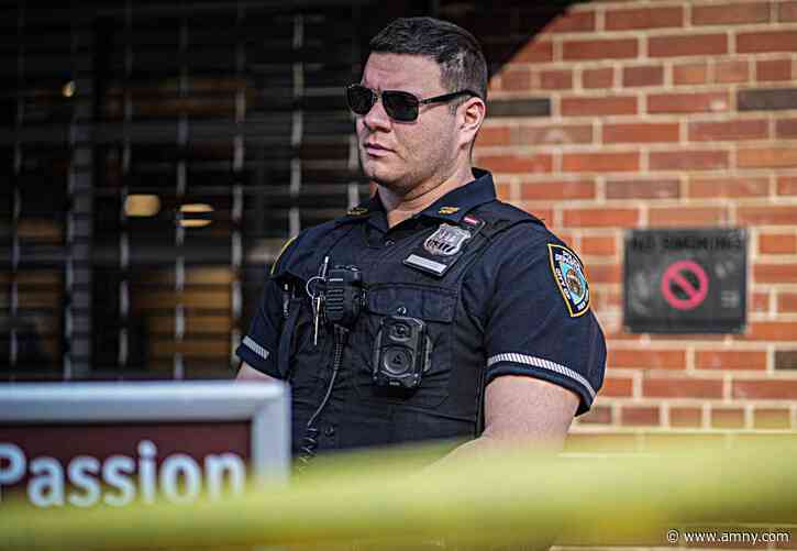 Slashing at Bronx high school leaves two men wounded, teenage suspect on run: cops