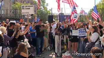 Rally attendees blast Mamdani after Upper West Side stabbings