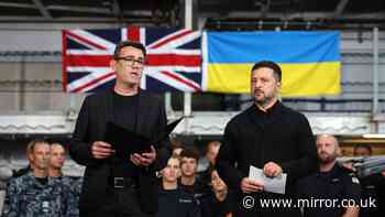 Andy Burnham vows UK is 'with Ukraine 100%' in first meeting with President Zelensky