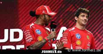 Charles Leclerc überrascht Hamilton mit Streich: Ferrari-Video geht viral
